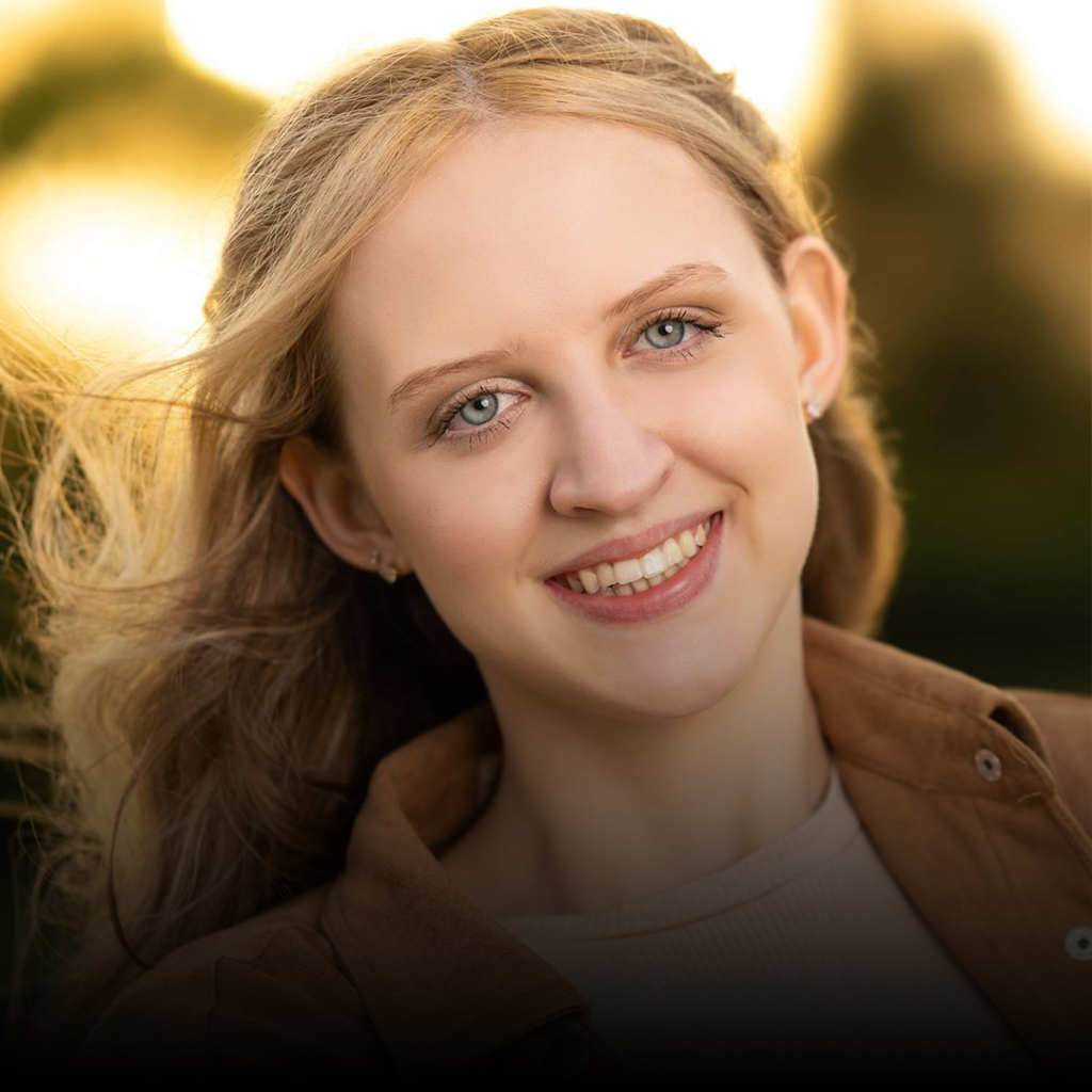 Abigail Schaben smiles.