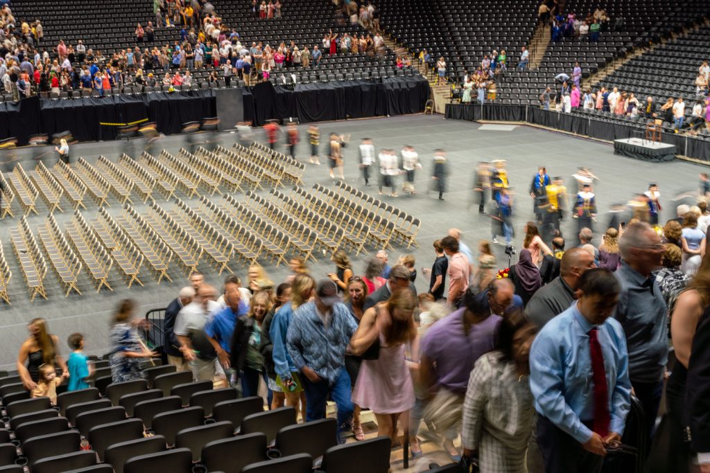 Engineering commencement at Mizzou Arena